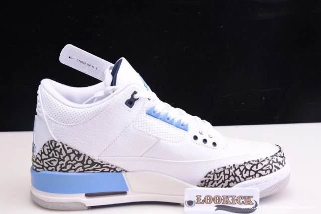 Official Maikesneakers CT8532-104 Air UNC Jordan 3 0630